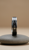 Nordwell Aura Smart Ring, front view on neutral background