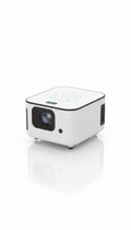 Nordwell Beam Mini Projector, front view on neutral background