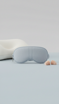 Nordwell Blackout Sleep Mask, front view on neutral background