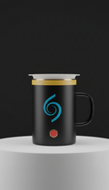 Nordwell Stir Self-Stirring Mug, front view on neutral background