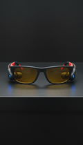 Nordwell Drift Open-Ear Sunglasses, front view on neutral background